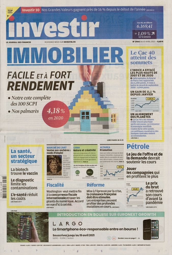 découvrez les dernières actualités financières, analyses de marché, tendances économiques et conseils d'investissement pour rester informé et mieux gérer vos finances.
