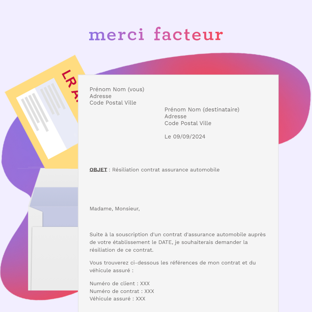 découvrez comment résilier facilement votre assurance auto : démarches, délais, modèles de lettre et conseils pour mettre fin à votre contrat en toute simplicité.