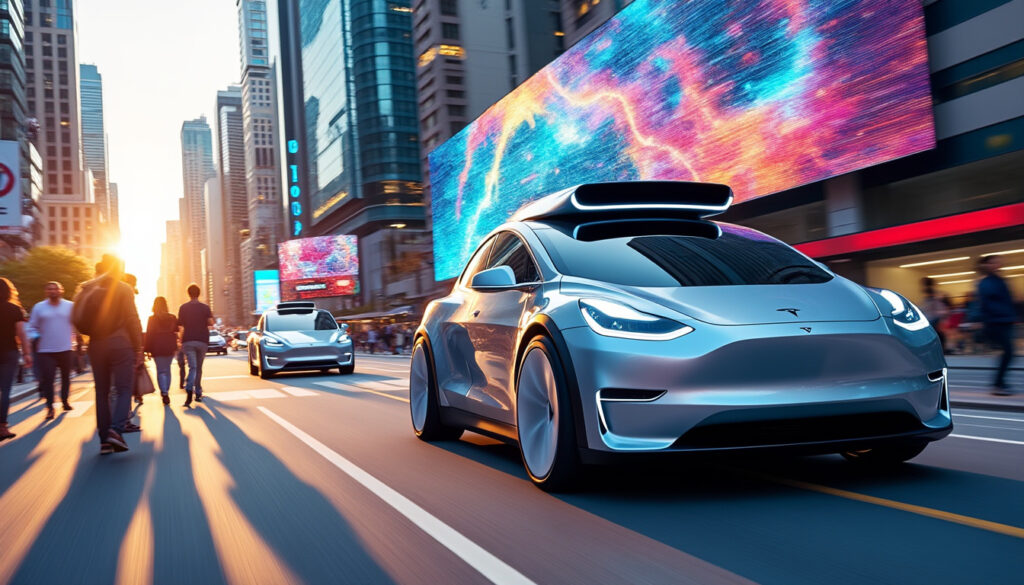 découvrez les dernières innovations tesla lors de notre conférence exclusive : roadster nouvelle génération, robotaxi révolutionnaire et technologies avant-gardistes.