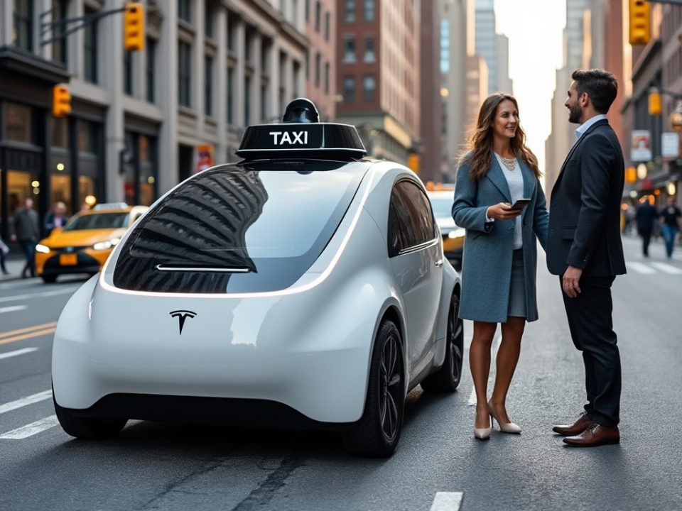 tesla lance 1000 robotaxis innovants, conduits par des humains, pour révolutionner le transport urbain et offrir une expérience de conduite sécurisée et autonome.